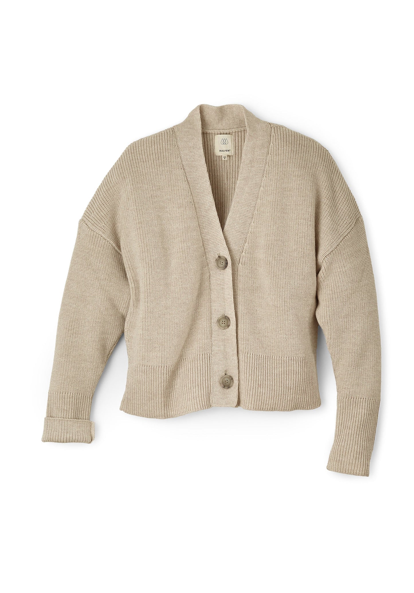 Halfen Grobstrick Cardigan