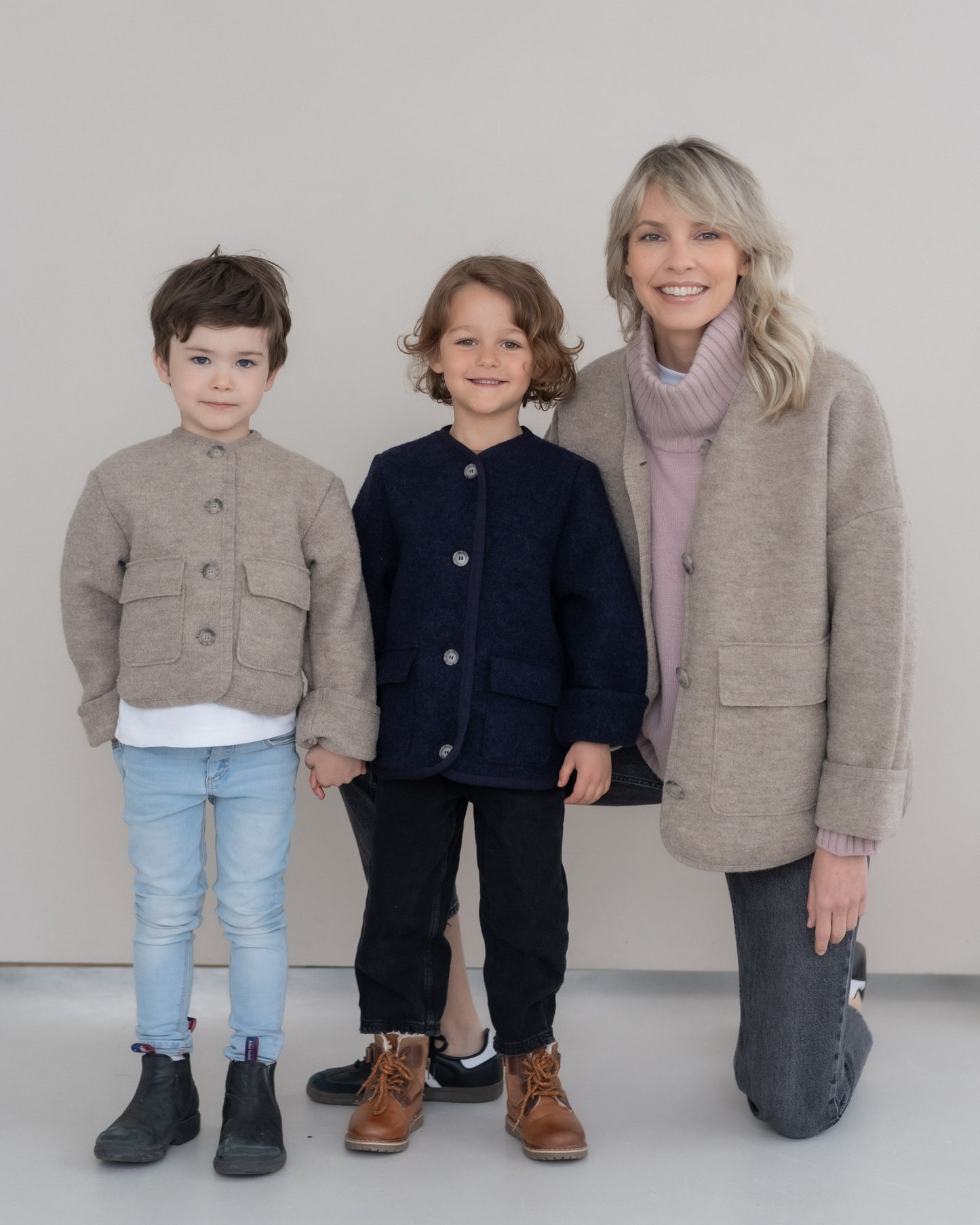 Oversize-Jacke aus Wollwalk | Damen – Halfen
