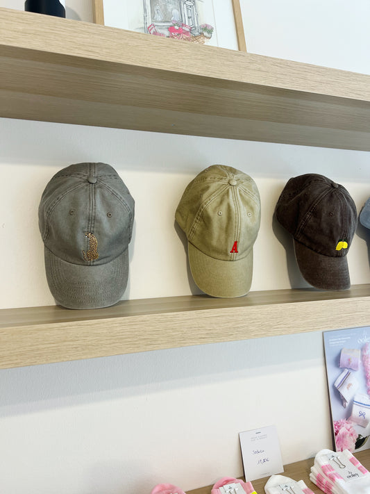 Caps ANFENGER Front Zitrone braun