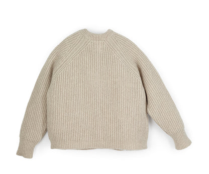 Cardigan mit Flechtdetails aus Alpaka | Damen – Halfen