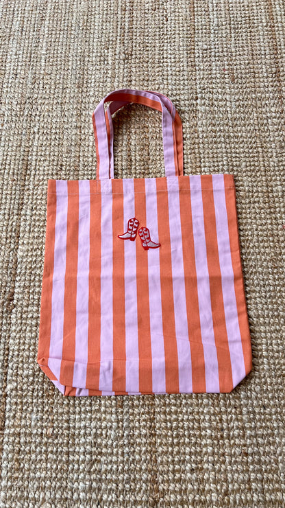 Bestickte Tasche aus Baumwolle