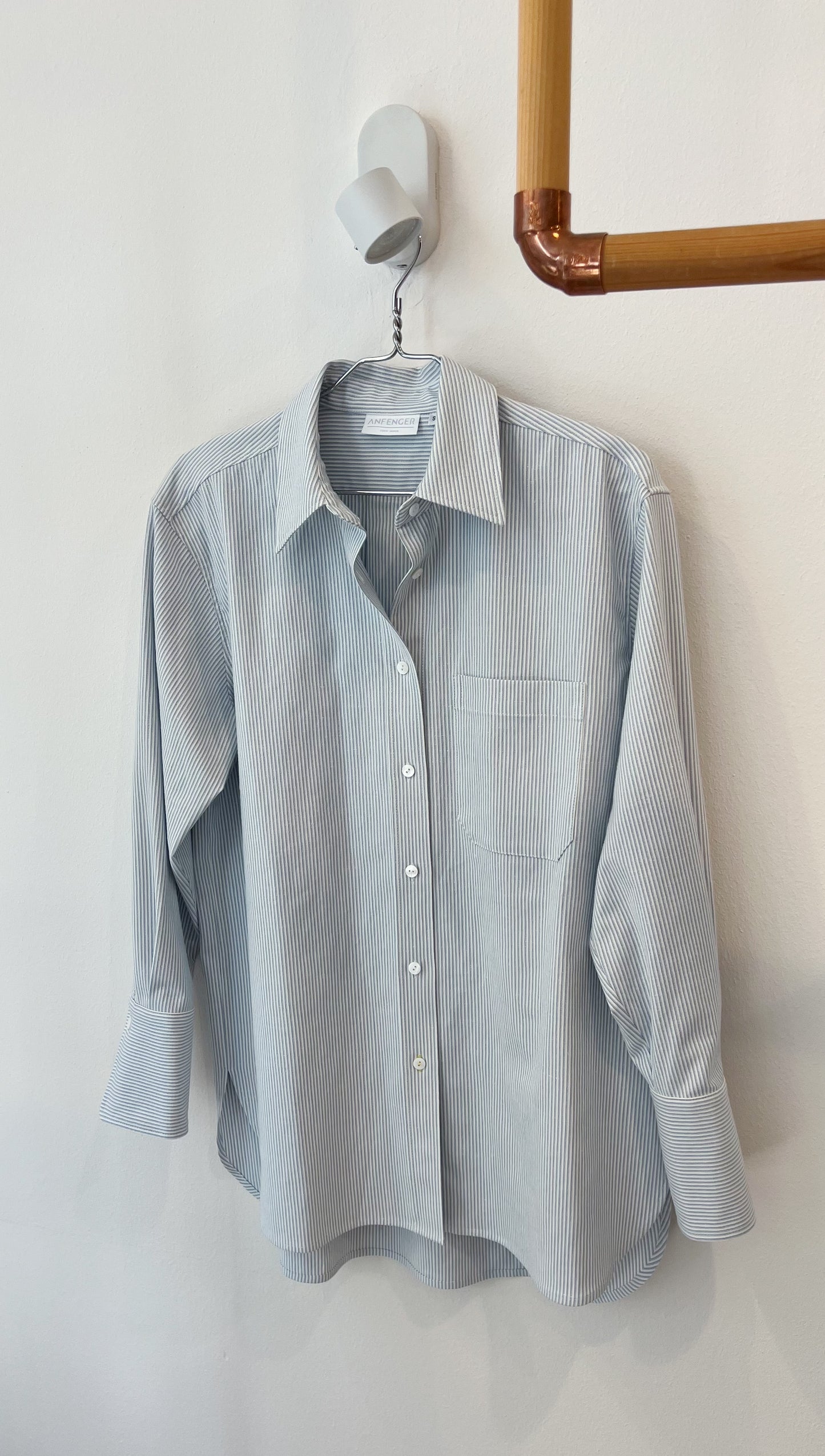 Gestreifte Bluse Made in Germany Front