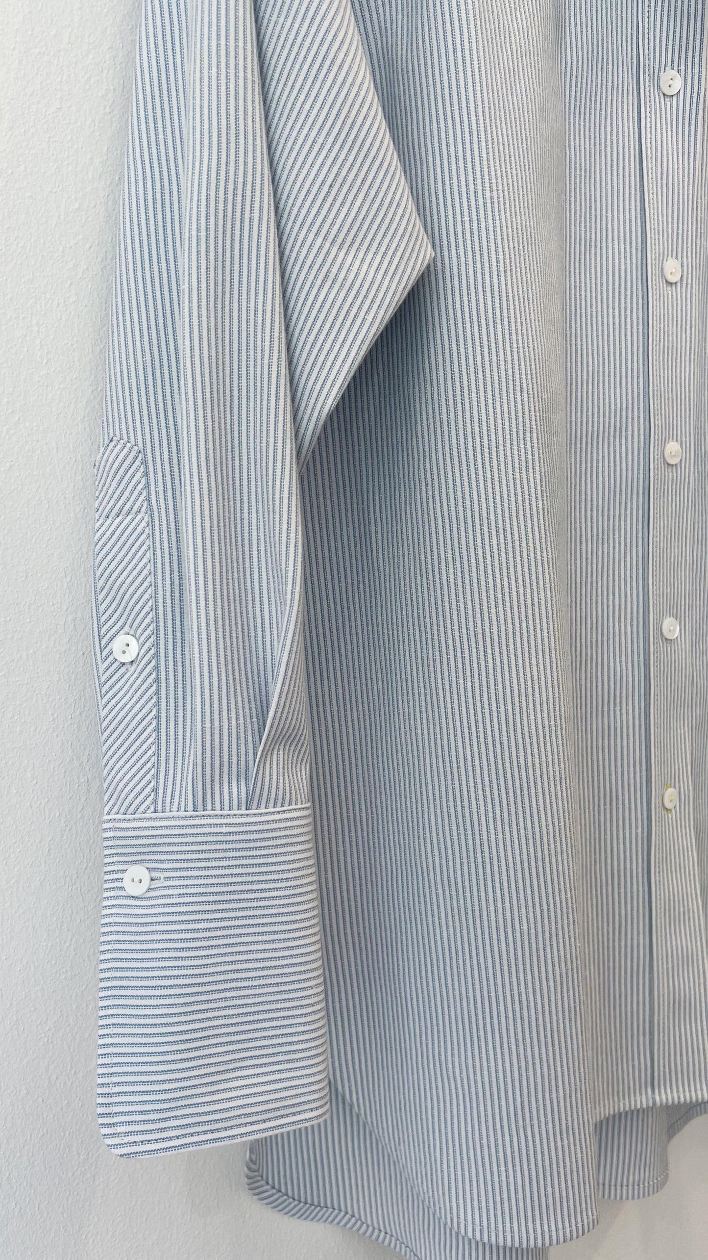 Gestreifte Bluse Manschette Made in Germany