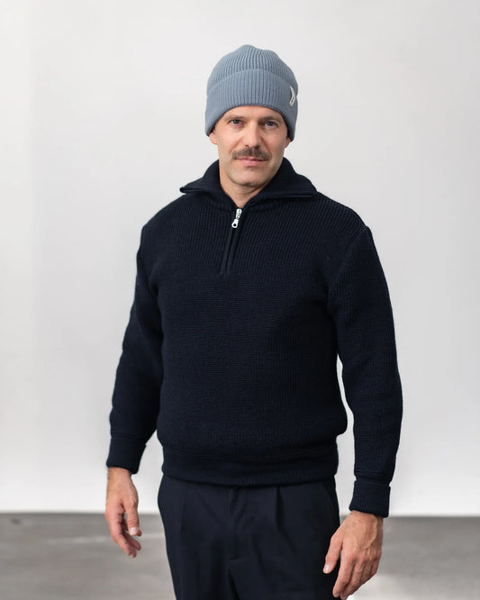 Unisex Strick Troyer aus Merinowolle