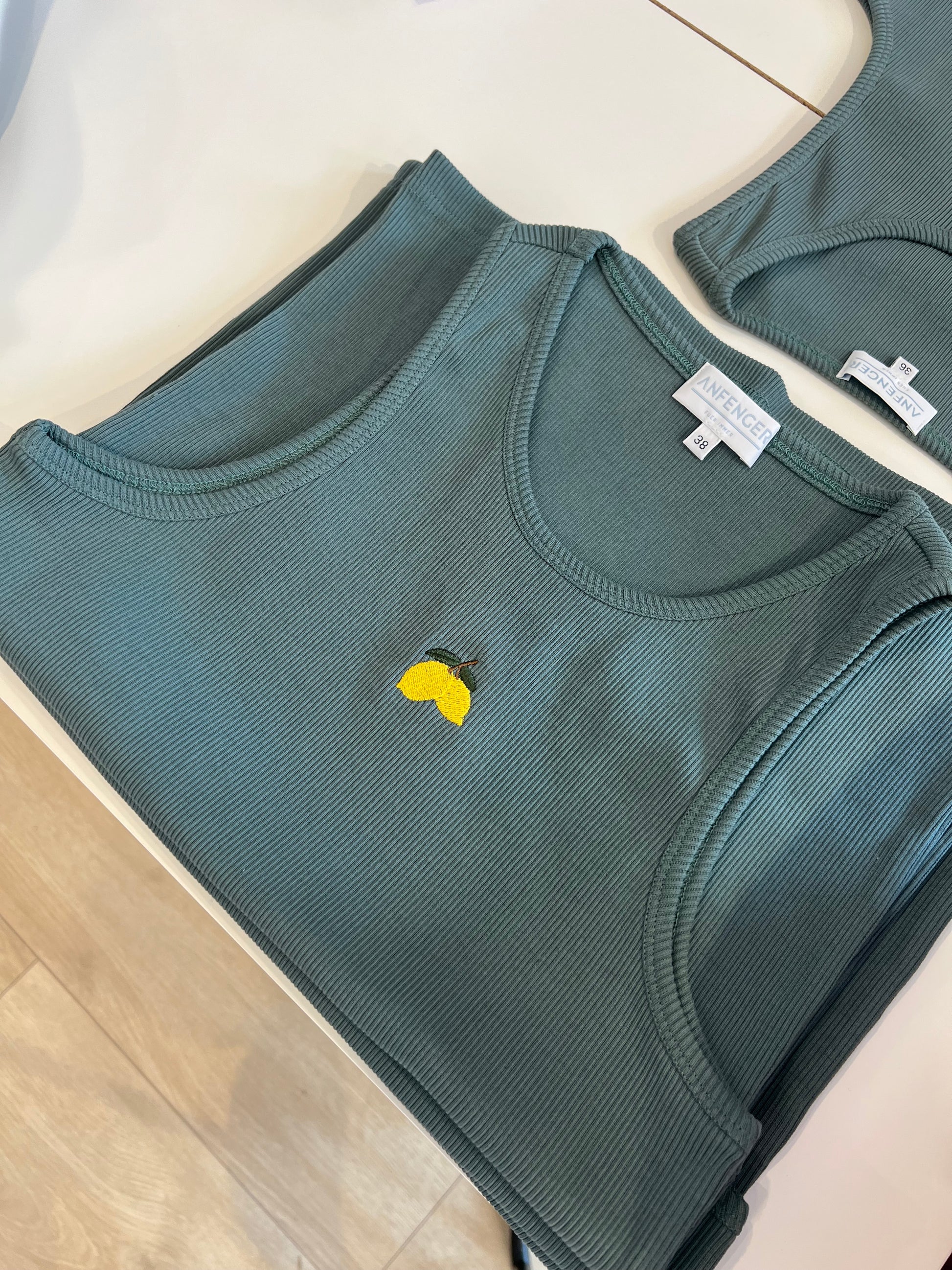 Rippentop Salbei Zitrone Front