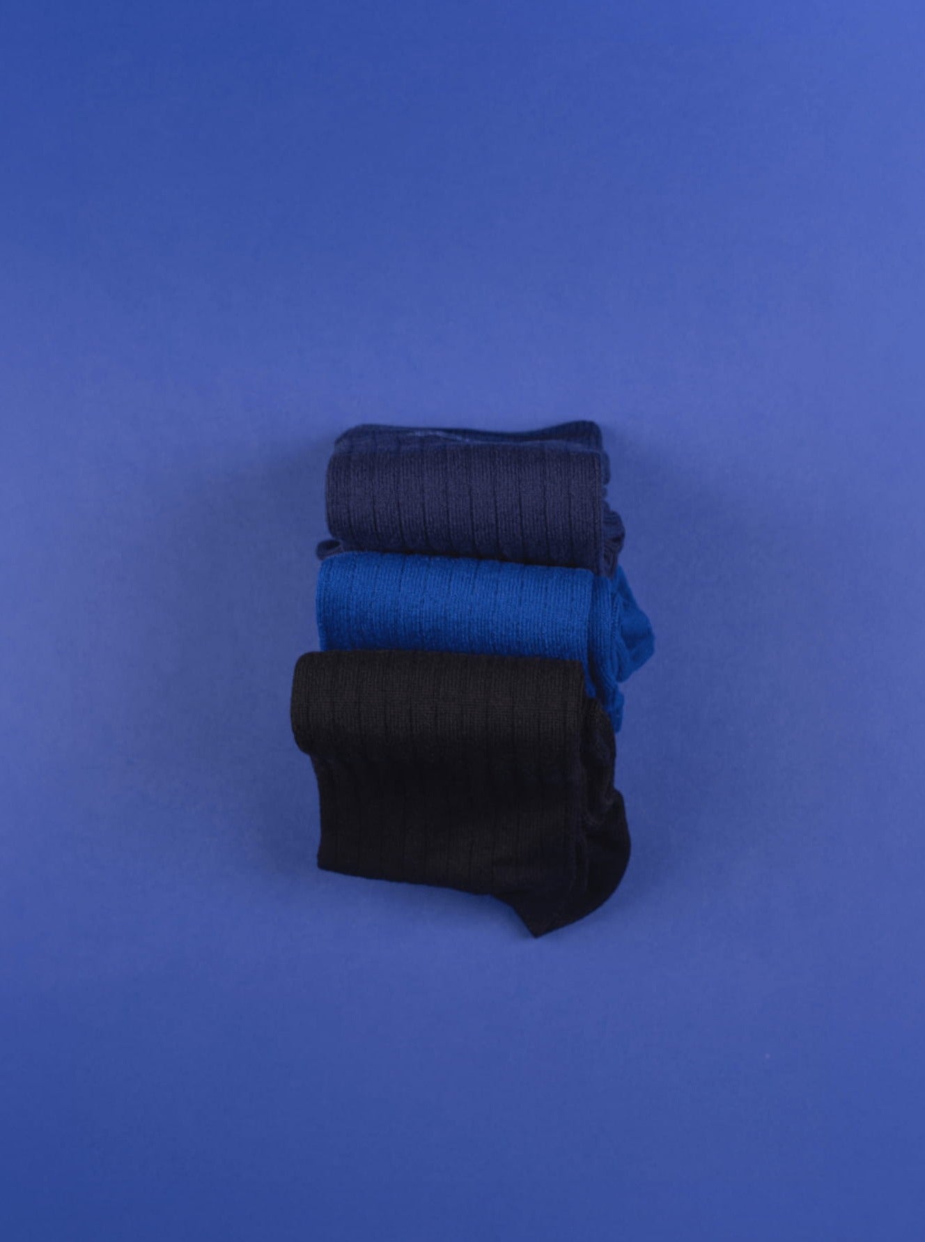 Socken - The Week - drei Paar Socken - Blue Nightblue Black