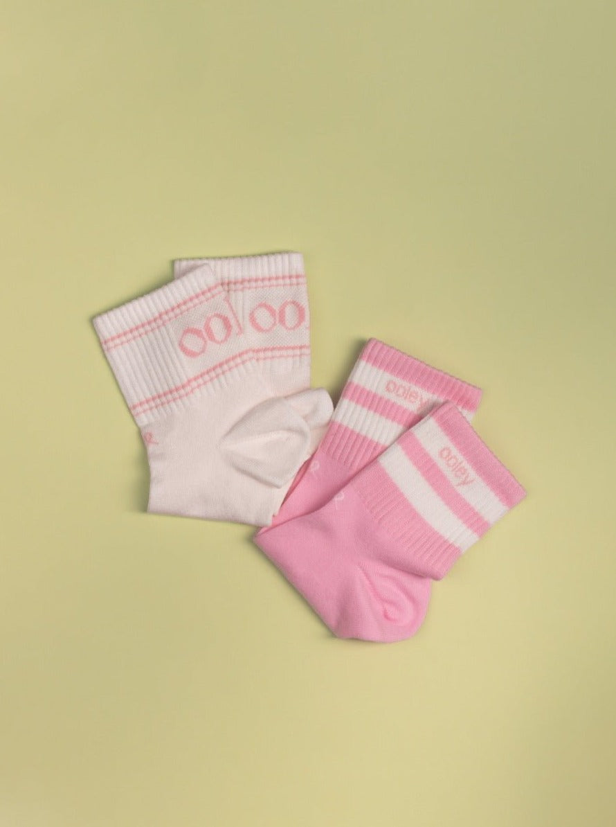 Socken - MIDI Pastel 2 Pack - Vanilla Pink