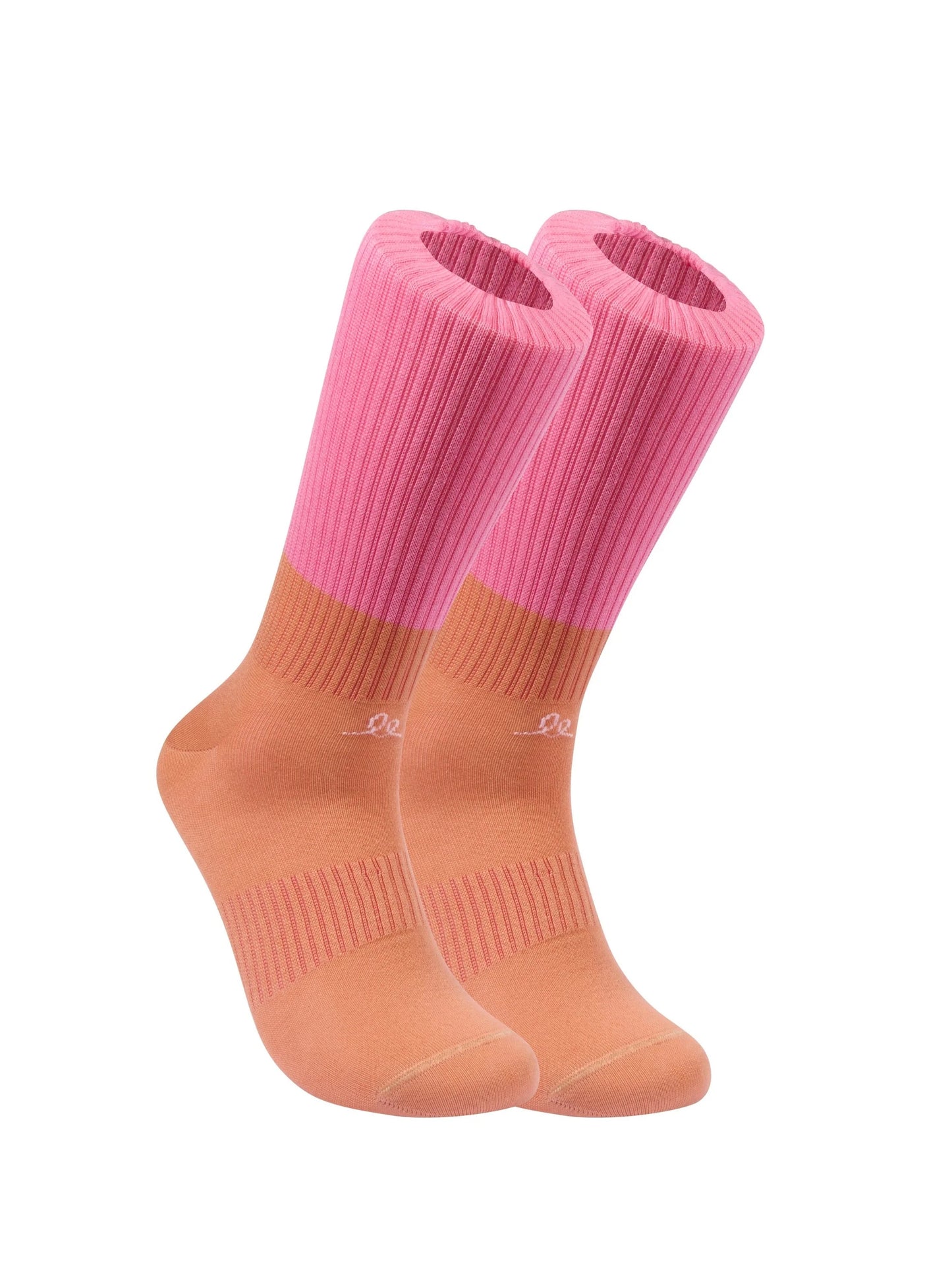 Yin Yang Socken - Pink-Bronze